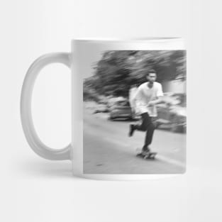 B/w skate 4 Mug